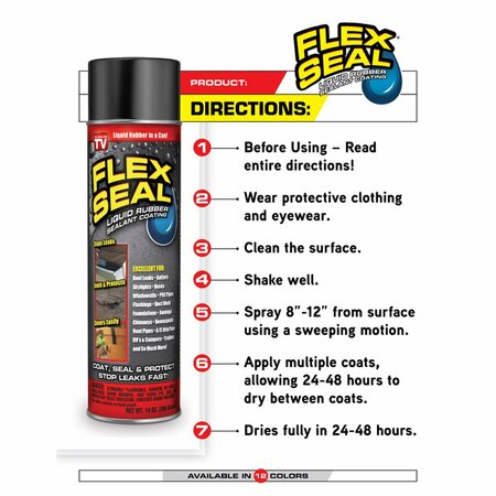 Flex Seal FLEX SEAL WHITE 14OZ FSWHTR20